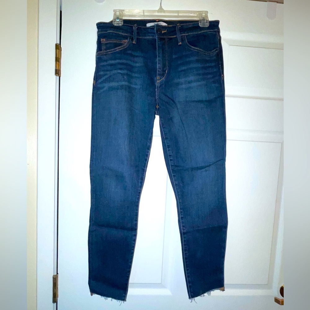 Sam Edelman The Kitten Mid Rise Skinny Crop Jeans size 30